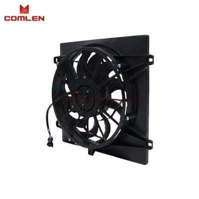 فن خنک کننده رادیاتور جلو / مجموعه فن الکترونیکی (جلو- نصب شده) برای موتور 4KH1-TC، سازگار با مدل های NKR77/NKR55، کد OE: 1308011-803